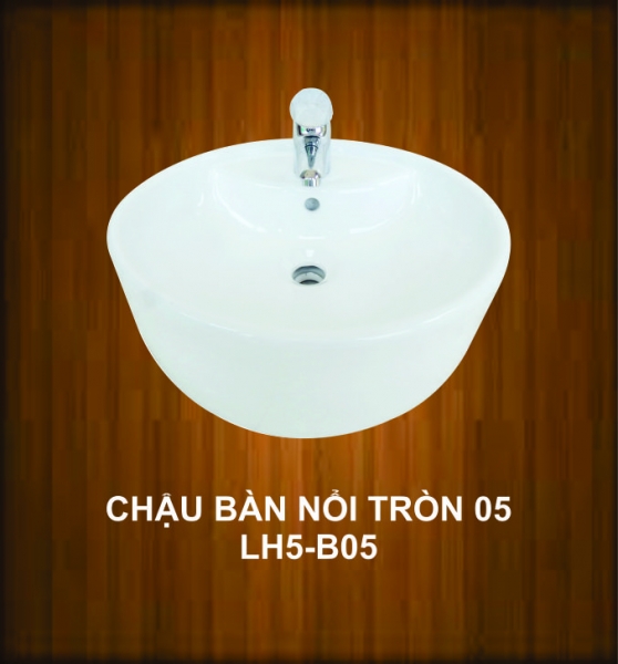 Chậu bàn nổi tròn 05