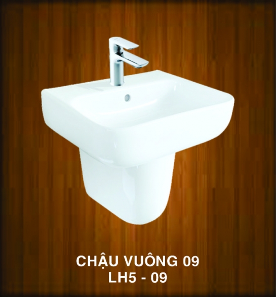 Bộ chậu vuông 09