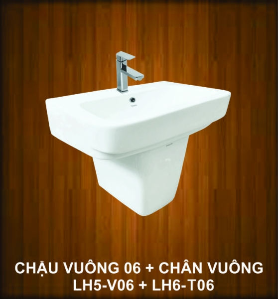 Bộ chậu vuông 06