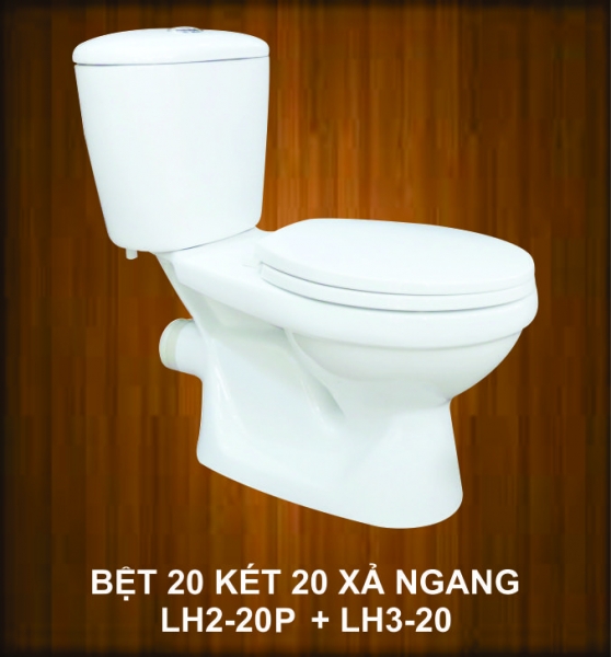 Bệt 20 két 20 xả ngang